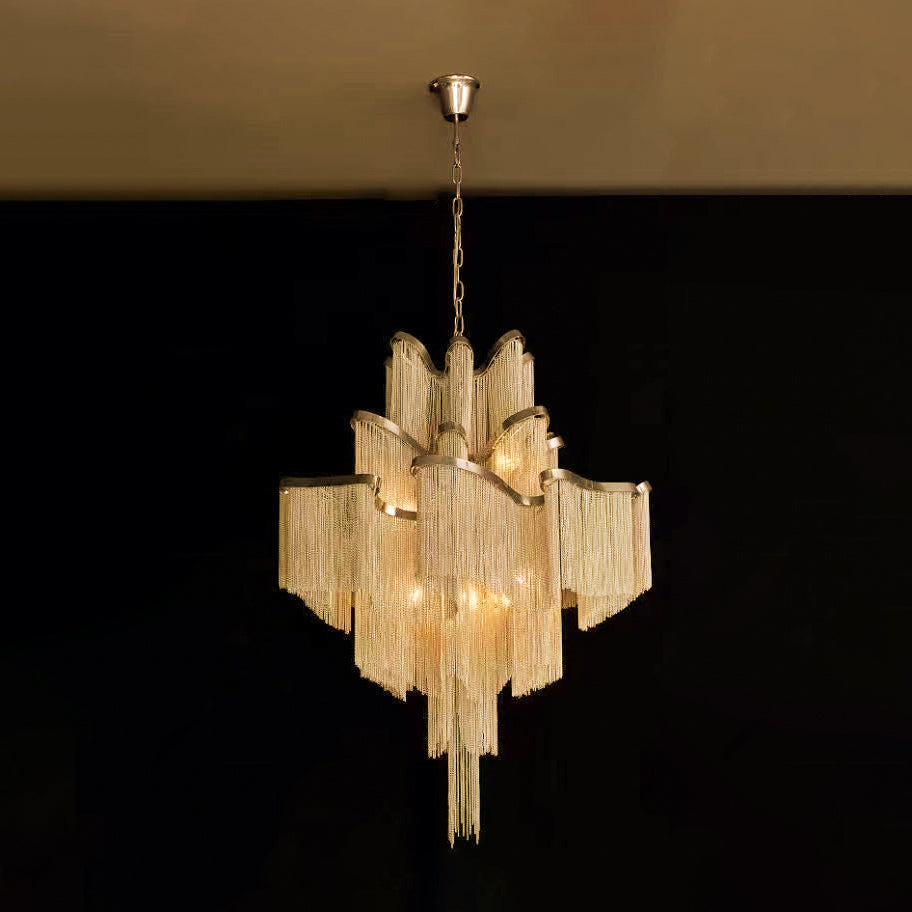 Stream Chain Chandelier-Chandelier-Jecanoli