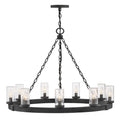 Tanner Round Chandelier-Chandelier-Jecanoli