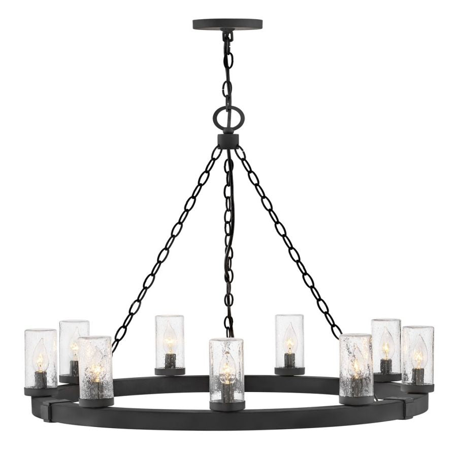 Tanner Round Chandelier-Chandelier-Jecanoli