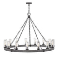 Tanner Round Chandelier-Chandelier-Jecanoli