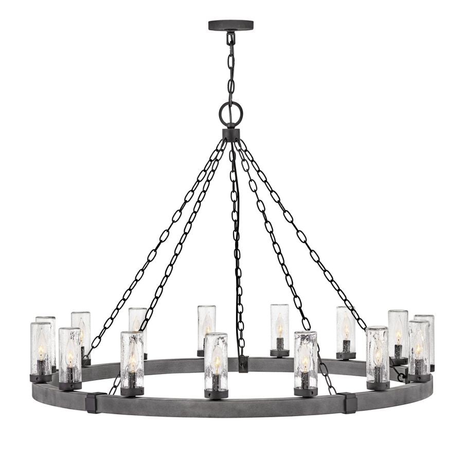 Tanner Round Chandelier-Chandelier-Jecanoli