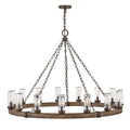 Tanner Round Chandelier-Chandelier-Jecanoli