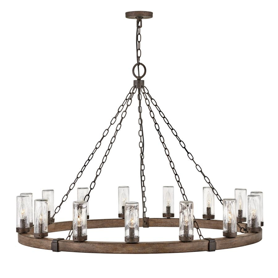 Tanner Round Chandelier-Chandelier-Jecanoli