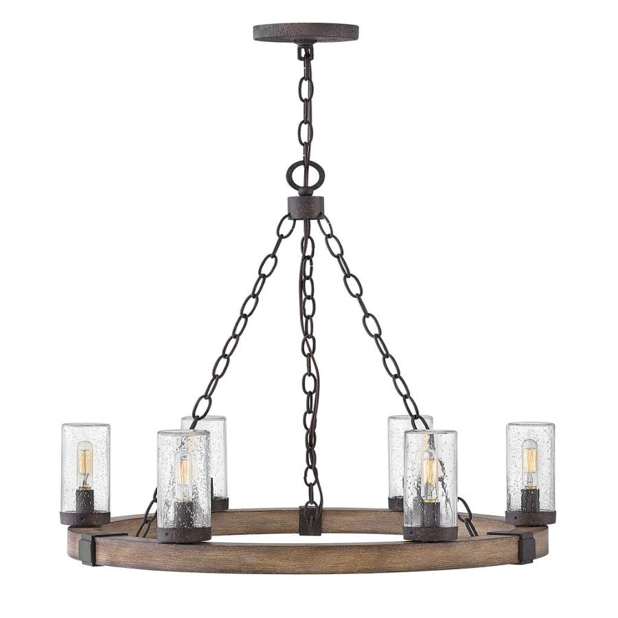 Tanner Round Chandelier-Chandelier-Jecanoli