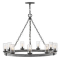Tanner Round Chandelier-Chandelier-Jecanoli