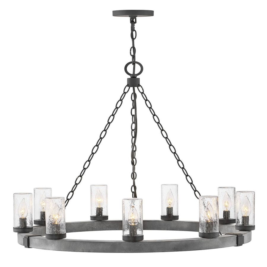 Tanner Round Chandelier-Chandelier-Jecanoli