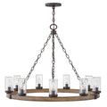 Tanner Round Chandelier-Chandelier-Jecanoli