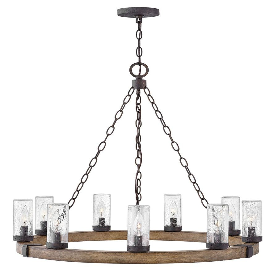 Tanner Round Chandelier-Chandelier-Jecanoli
