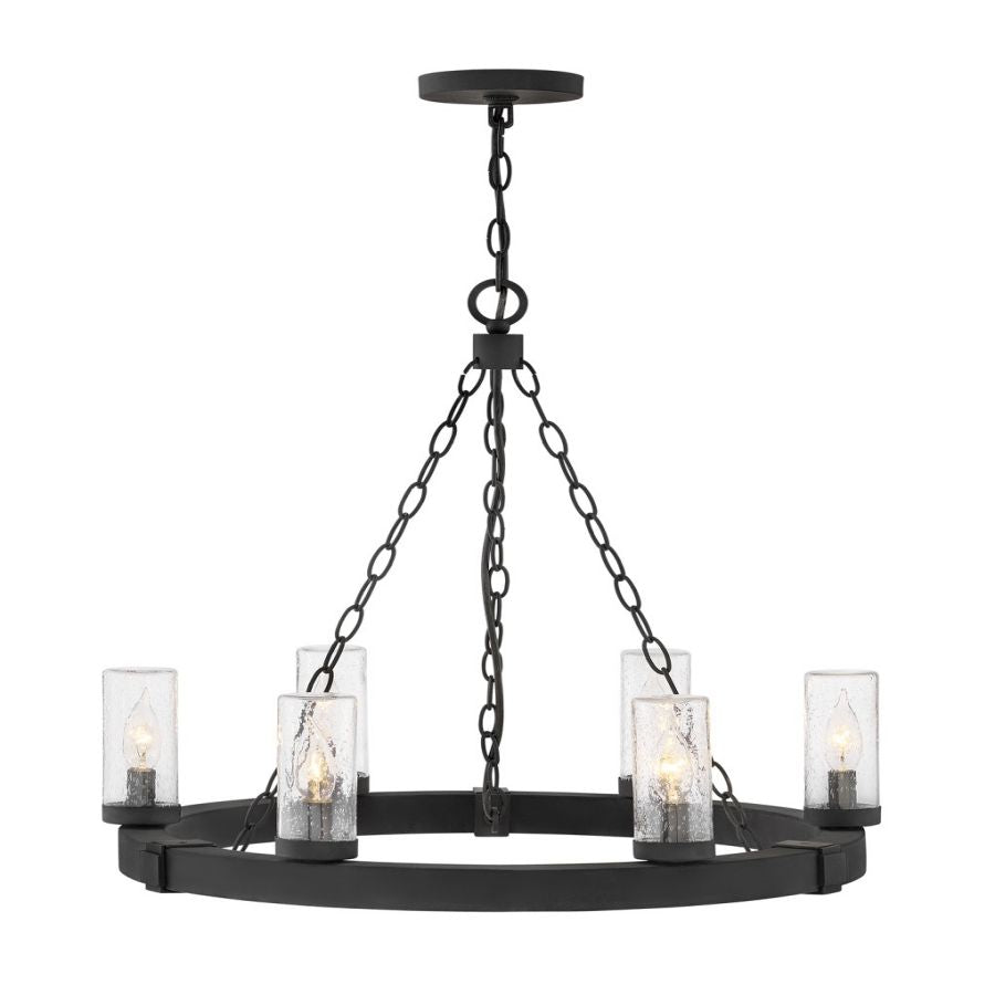Tanner Round Chandelier-Chandelier-Jecanoli