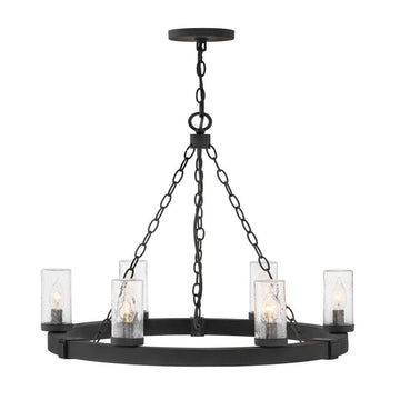 Tanner Round Chandelier-Chandelier-Jecanoli