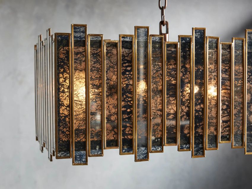Theodore Rectangular Chandelier-Chandelier-Jecanoli