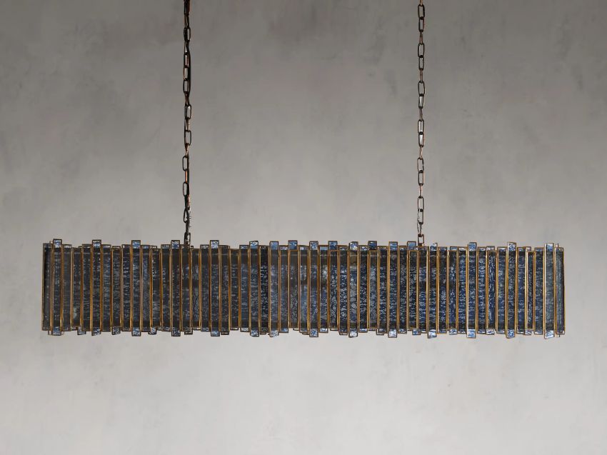 Theodore Rectangular Chandelier-Chandelier-Jecanoli