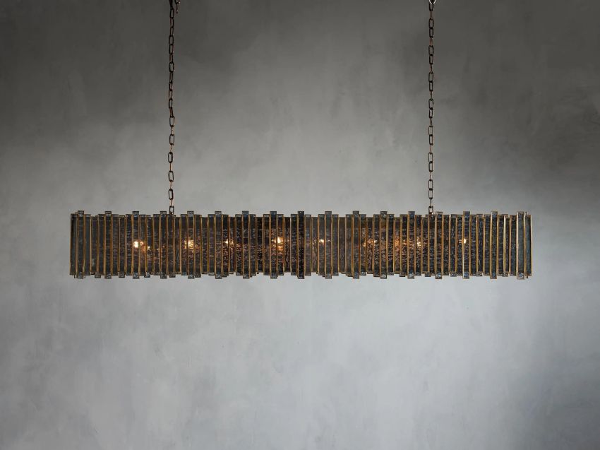Theodore Rectangular Chandelier-Chandelier-Jecanoli