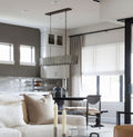 Theodore Rectangular Chandelier-Chandelier-Jecanoli