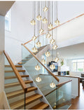 Transparent Crystal Chandelier