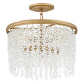 Jecanoli Vac Crystal 30" Round Chandelier