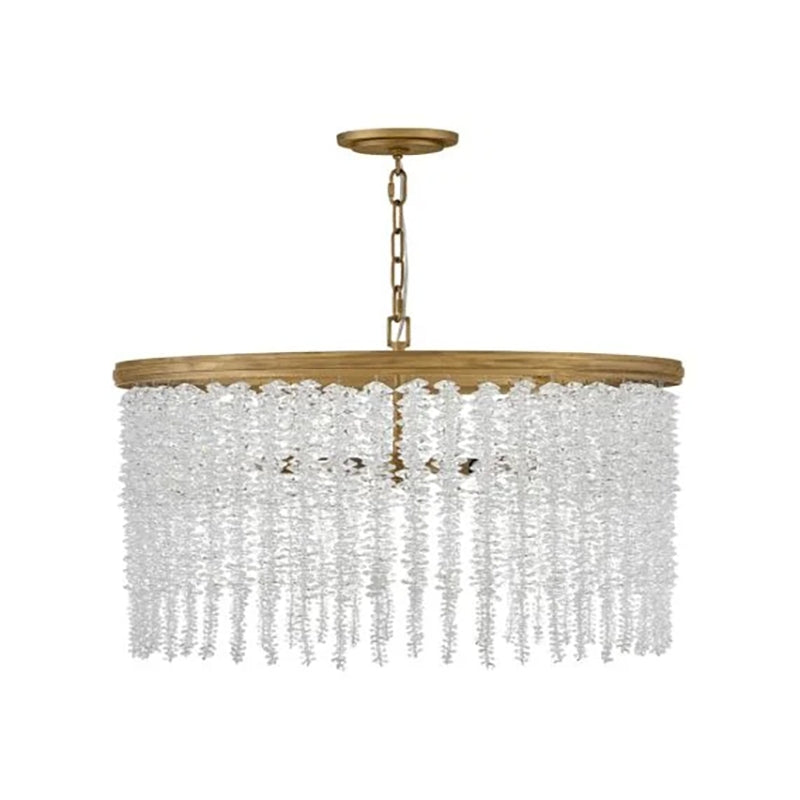 Jecanoli Vac Crystal 30" Round Chandelier