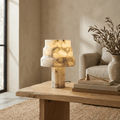Verona Alabaster Table Lamp - Vakkerlight