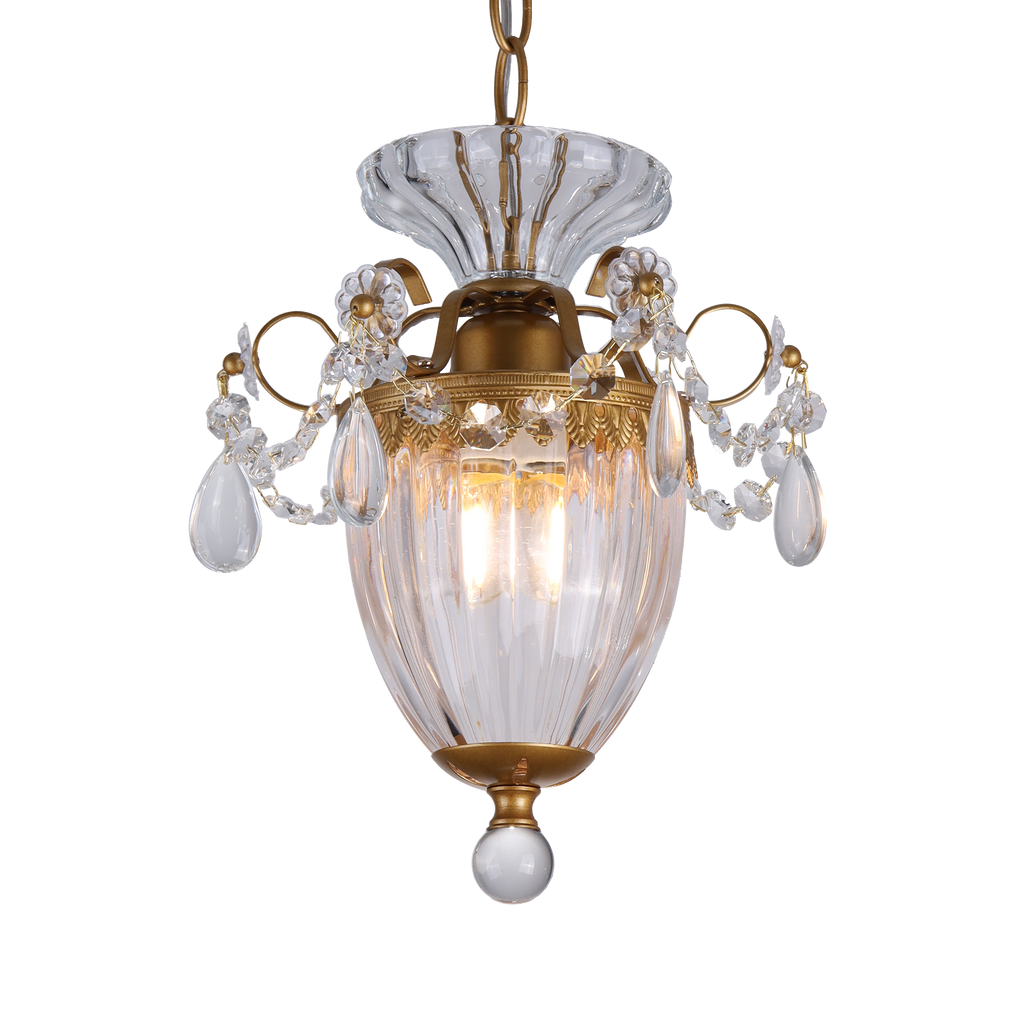 Victorian Crystal Chandelier