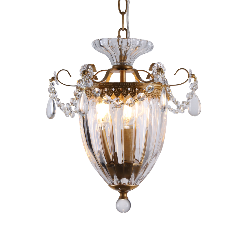 Victorian Crystal Chandelier