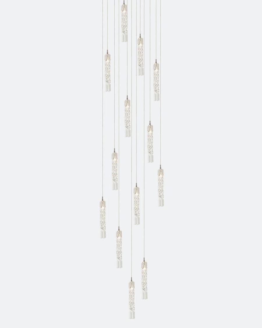 Wind Round Chandelier-Chandelier-Jecanoli