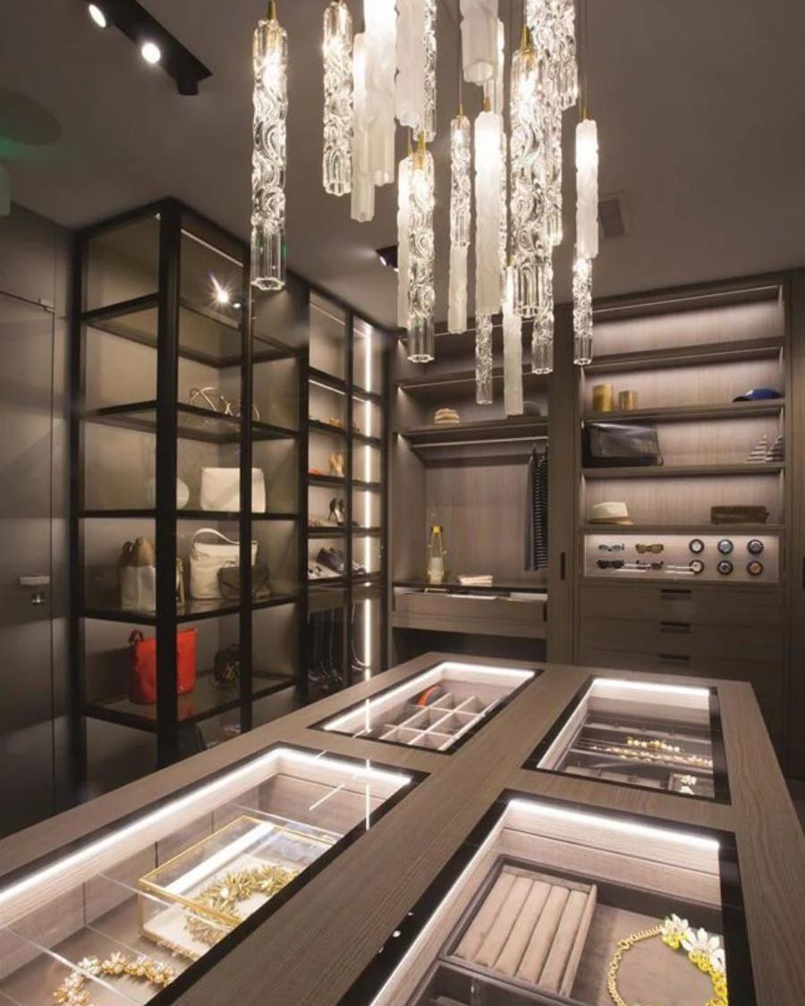 Wind Round Chandelier-Chandelier-Jecanoli