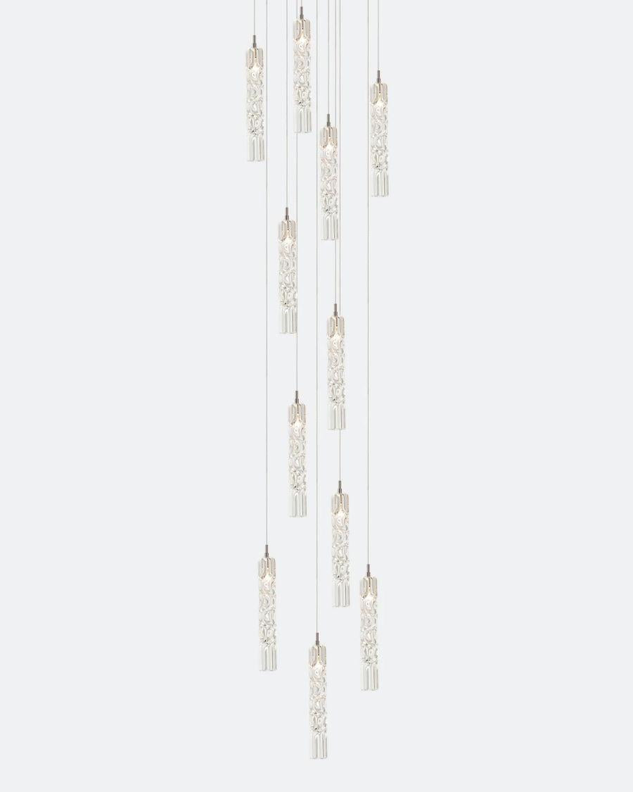 Wind Round Chandelier-Chandelier-Jecanoli