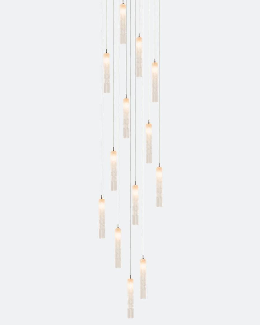 Wind Round Chandelier-Chandelier-Jecanoli