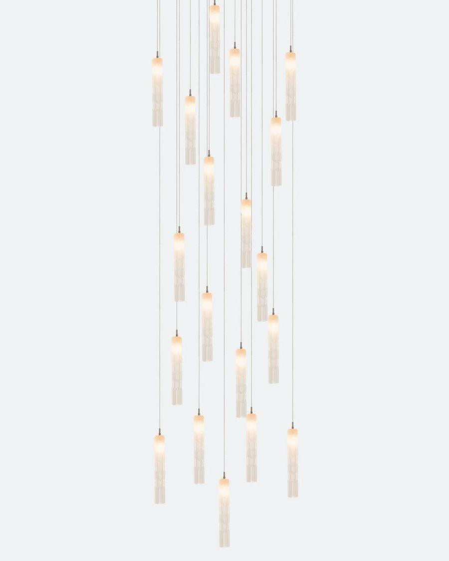 Wind Round Chandelier-Chandelier-Jecanoli