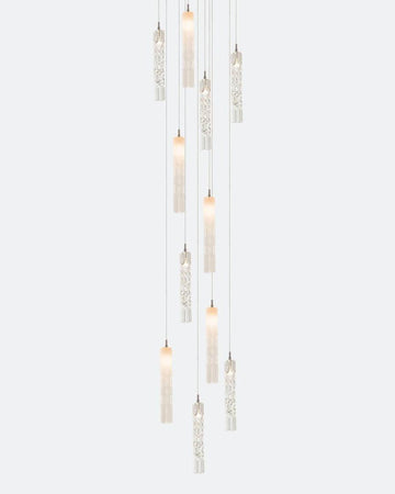 Wind Round Chandelier-Chandelier-Jecanoli