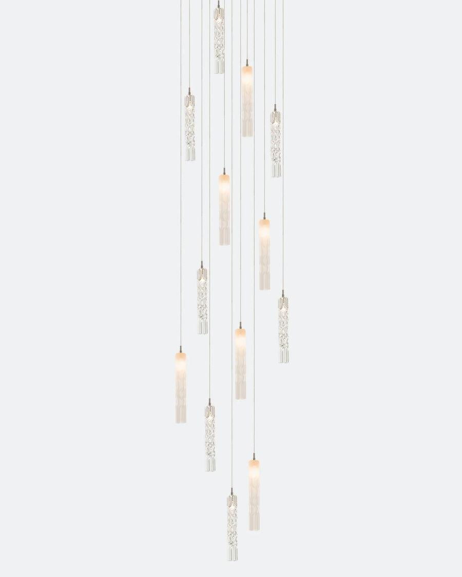 Wind Round Chandelier-Chandelier-Jecanoli