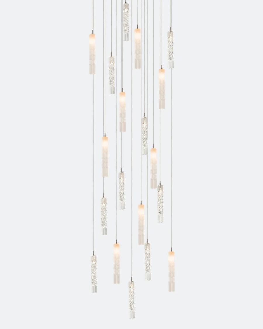 Wind Round Chandelier-Chandelier-Jecanoli