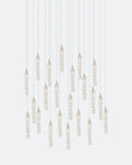 Wind Rectangle Chandelier-Chandelier-Jecanoli