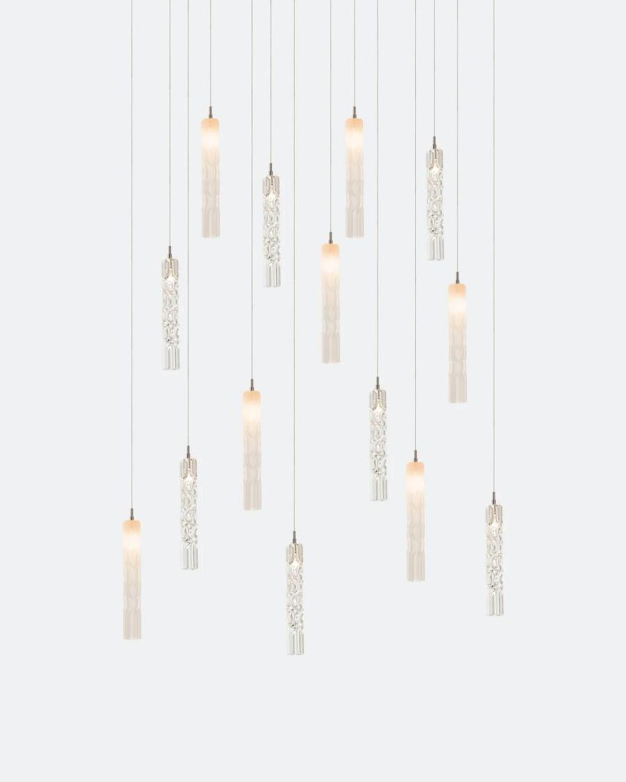 Wind Rectangle Chandelier-Chandelier-Jecanoli