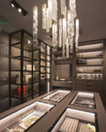 Wind Rectangle Chandelier-Chandelier-Jecanoli