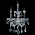 3 Lights Crystal Wall Sconce Maria Theresa Wall Lamp-壁灯-Jecanoli