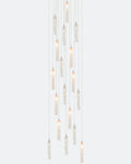 Wind Square Chandelier-Chandelier-Jecanoli