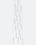 Wind Square Chandelier-Chandelier-Jecanoli