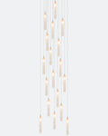 Wind Square Chandelier-Chandelier-Jecanoli