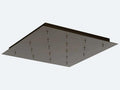 Wind Square Chandelier-Chandelier-Jecanoli