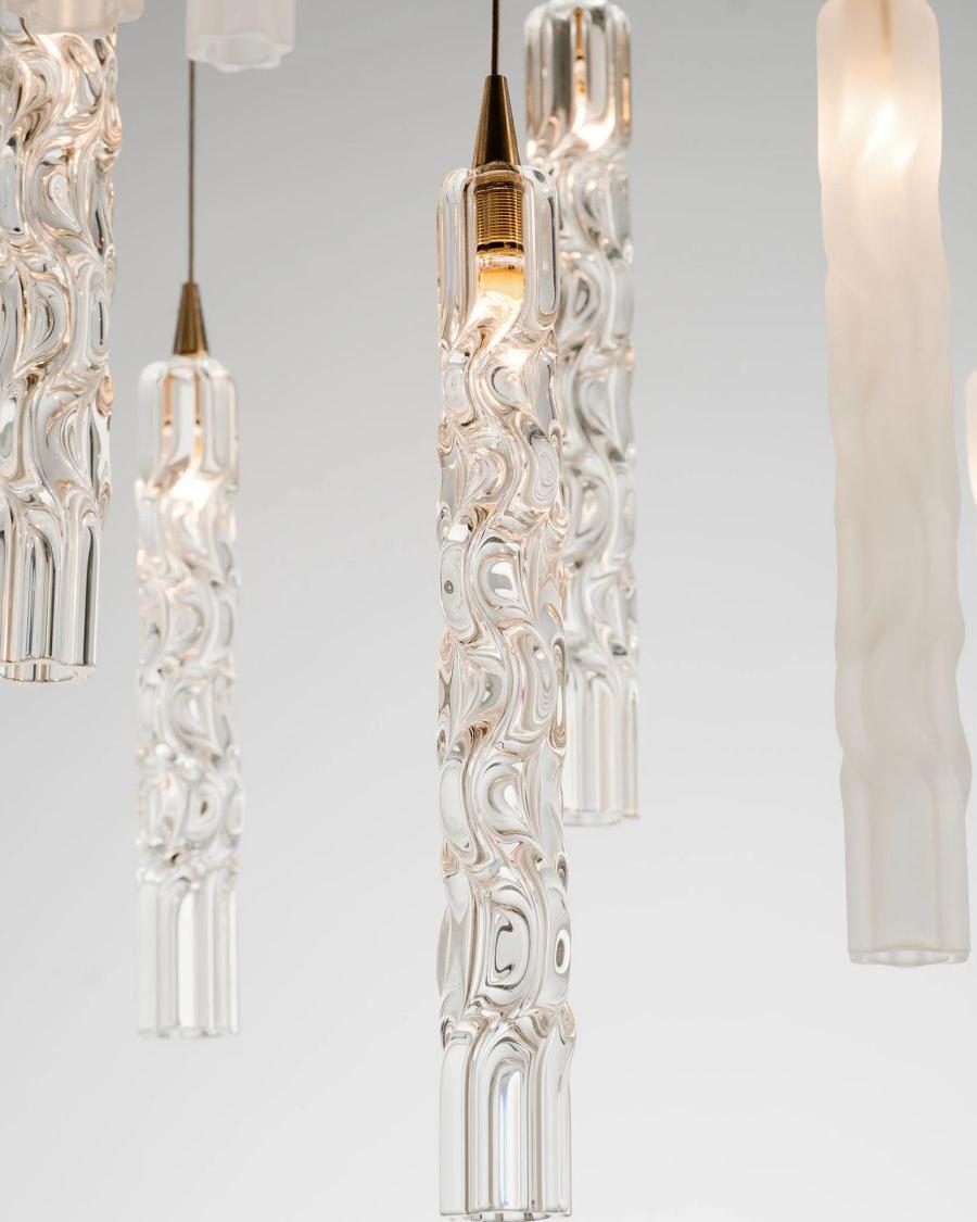 Wind Small Round Chandelier-Chandelier-Jecanoli