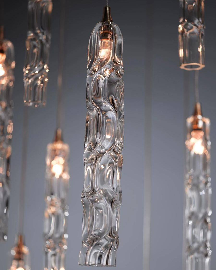 Wind Small Round Chandelier-Chandelier-Jecanoli