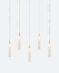 Wind Small Rectangle Chandelier-Chandelier-Jecanoli