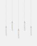 Wind Small Rectangle Chandelier-Chandelier-Jecanoli