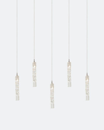 Wind Small Rectangle Chandelier-Chandelier-Jecanoli