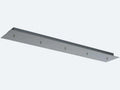 Wind Small Rectangle Chandelier-Chandelier-Jecanoli