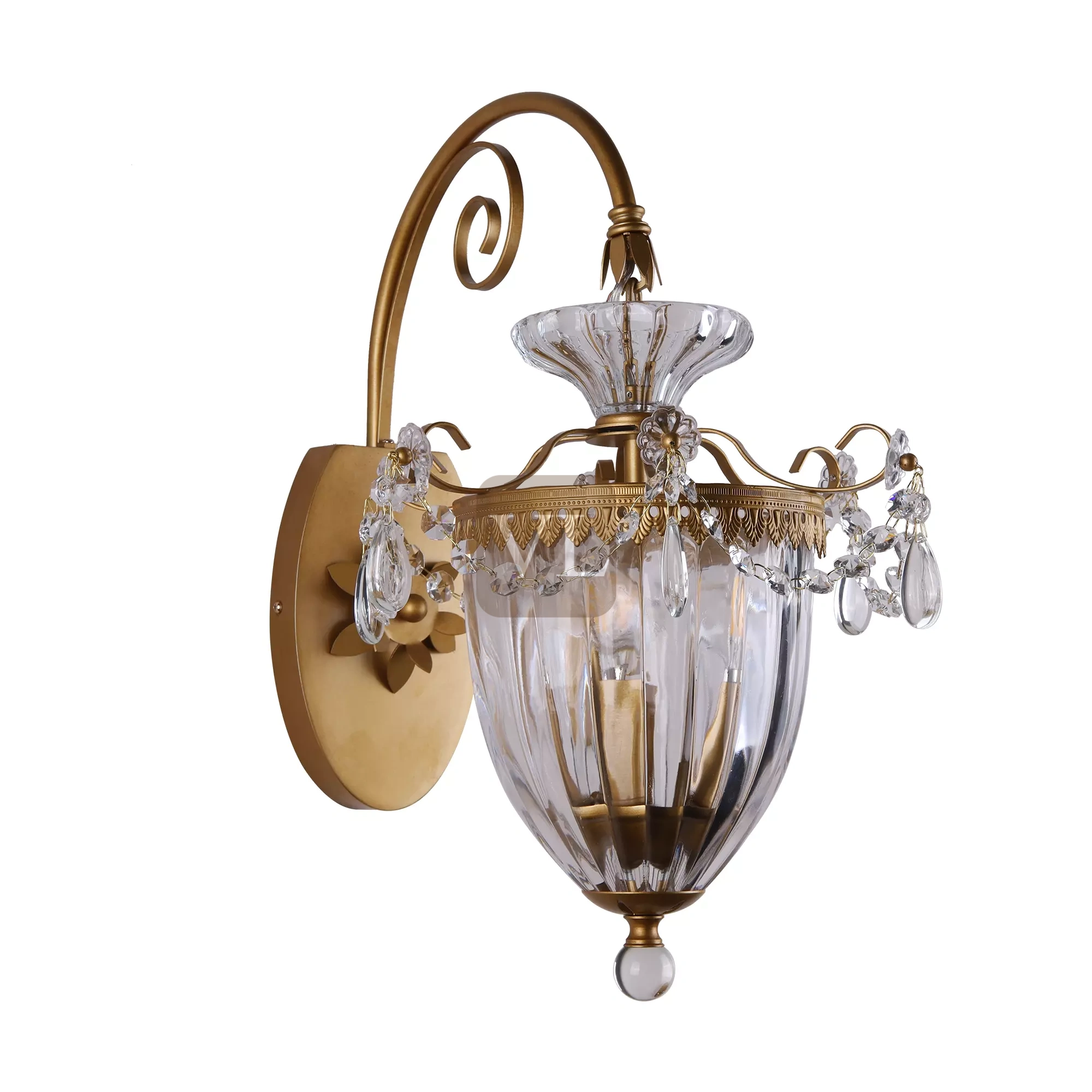 Victorian Crystal Lamp