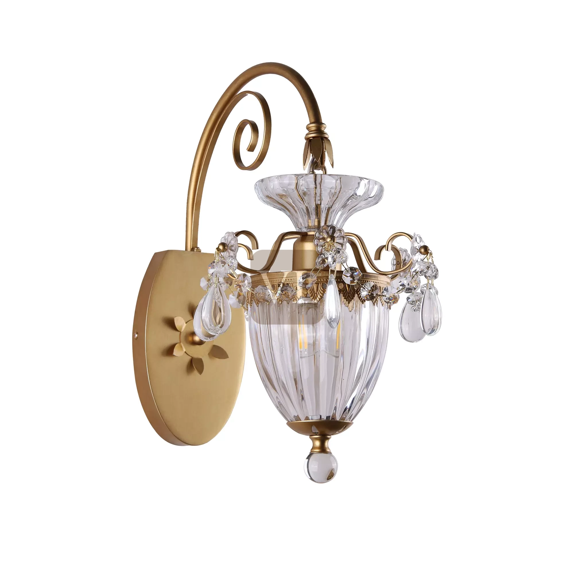 Victorian Crystal Lamp
