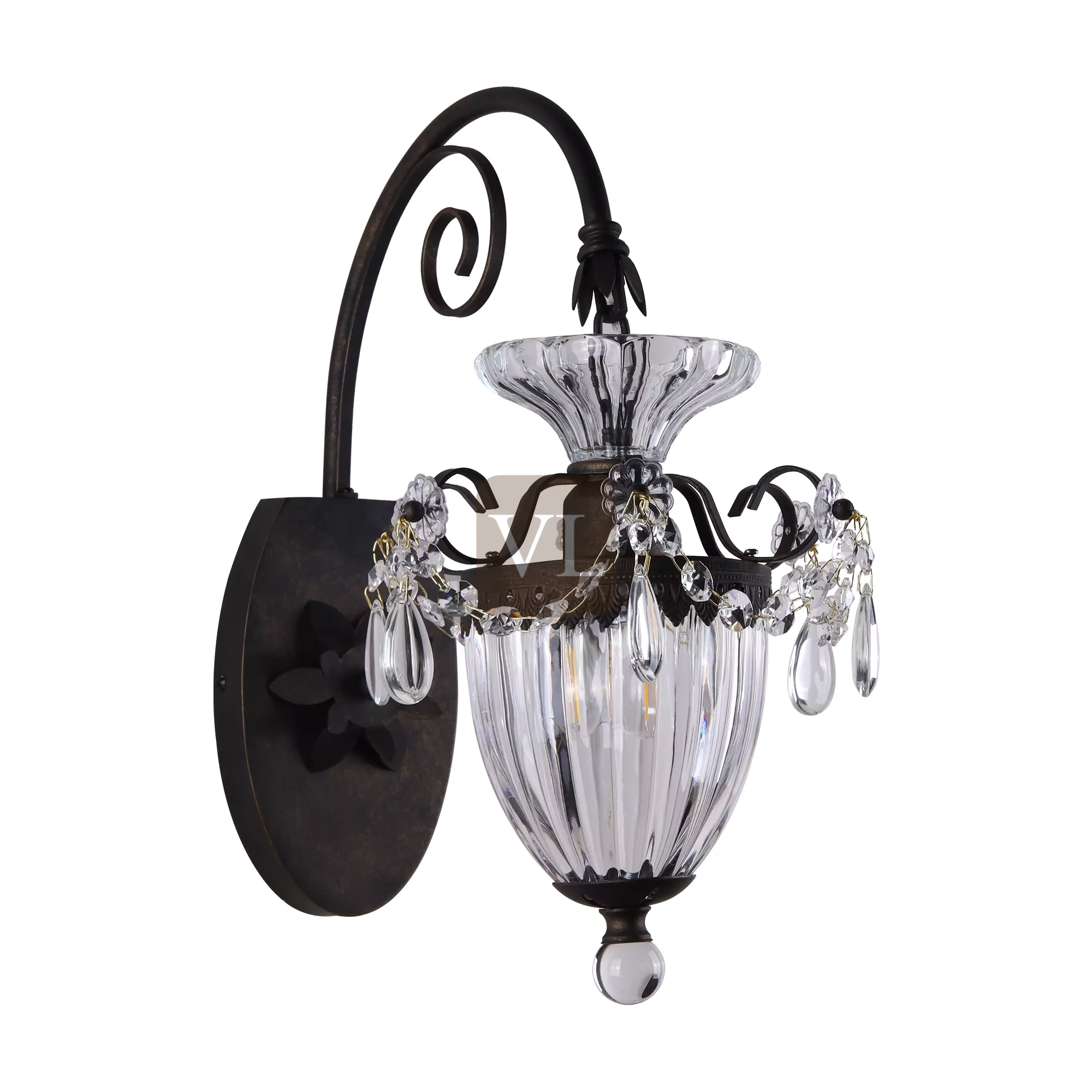Victorian Crystal Lamp