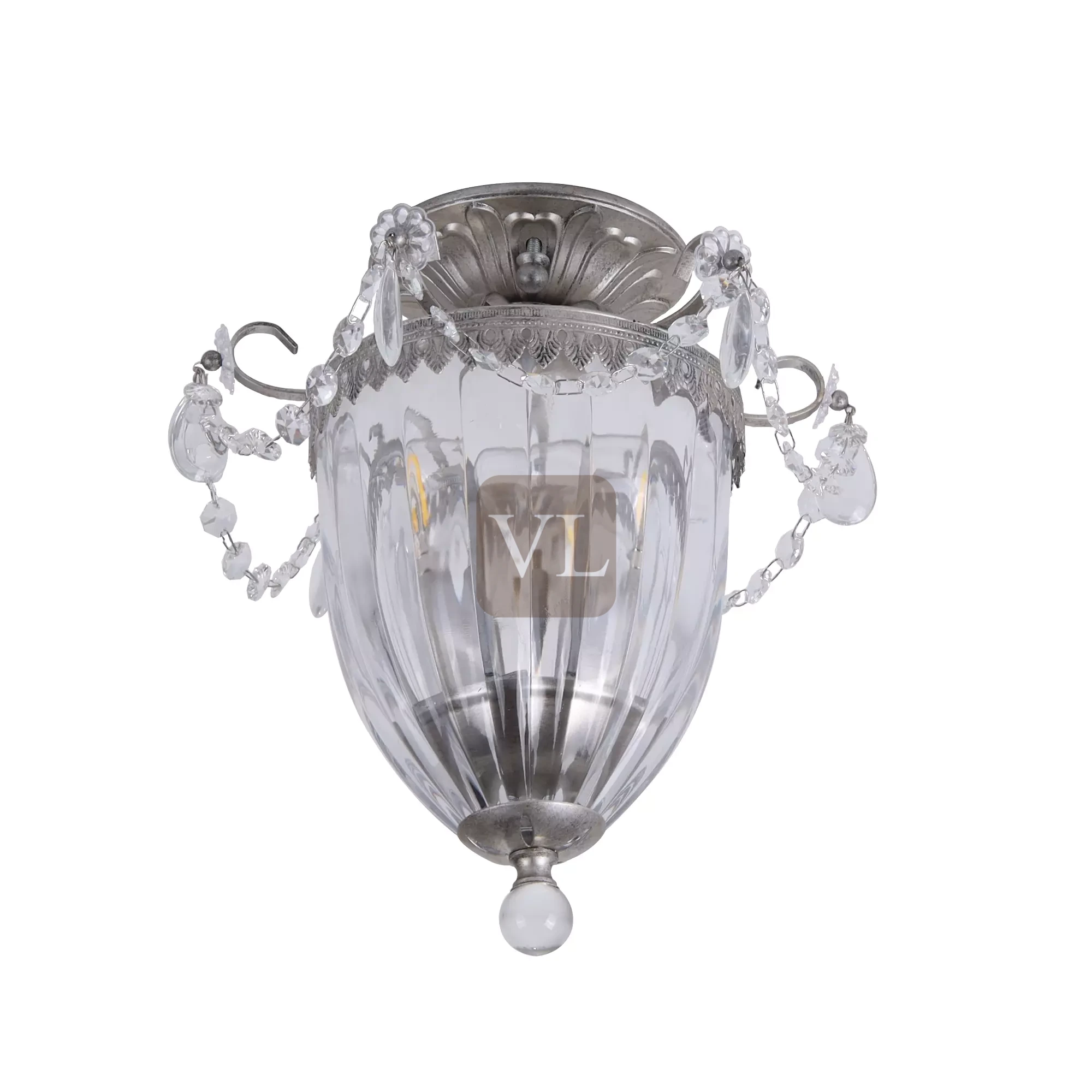 Victorian Crystal Lamp